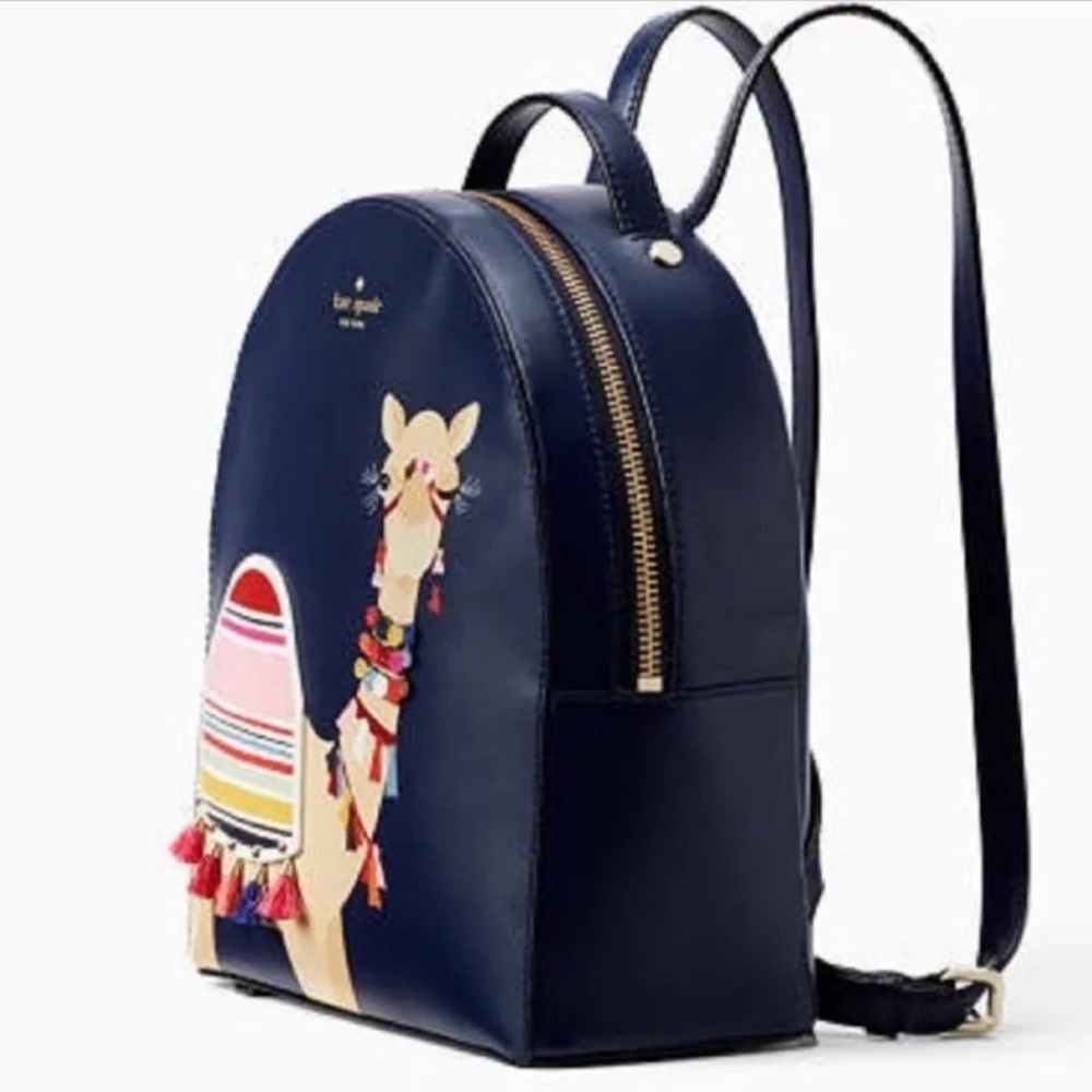 Kate Spade New York SPICE THINGS UP Sammi Camel Crossbody & Backpack NWT - Picture 9 of 12